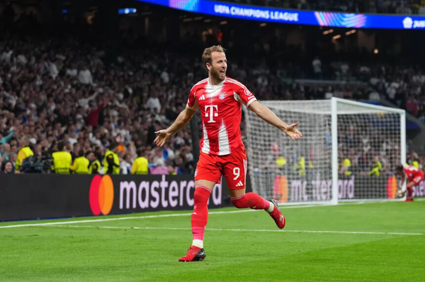 Real Madrid 1-2 Bayern Munich: Kane scores again in frenetic first leg victory