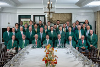 Masters releases 2026 Champions Dinner portrait at Augusta National