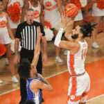 Former Clemson center Christian Reeves is back in the transfer portal