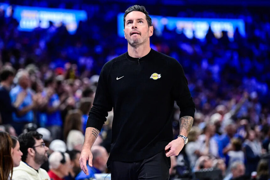 Lakers coach JJ Redick claims his vocal argument with Jarred Vanderbilt was nothing unusual