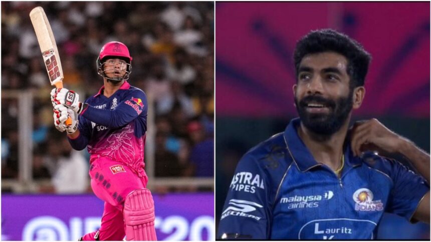 Vaibhav Sooryavanshi stuns Bumrah with first-ball six, MI ace can only smile