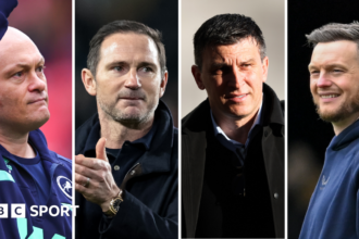 Neil, Lampard, Jakirovic & Hellberg up for manager award