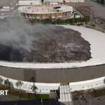 Fire damages roof of Rio Olympic velodrome