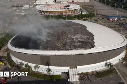 Fire damages roof of Rio Olympic velodrome