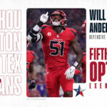 Texans to pick up fifth-year option for All-Pro DE Will Anderson Jr.