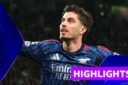 Late Havertz goal gives Arsenal first-leg win over Sporting