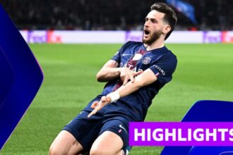 Dominant PSG beat Liverpool in quarter-final first leg