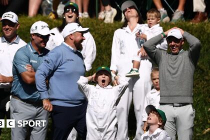 Family fun and holes in one - the Masters tradition crossing generations