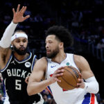 Cade Cunningham has double-double in return from injury as Pistons rout Bucks 137-111