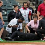 White Sox longtime anthem singer collapses on field while performing Black national anthem