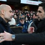 Guardiola says he enjoys watching Arsenal play