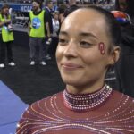 Torrez wins NCAA gymnastics all-around crown, Chiles takes floor title