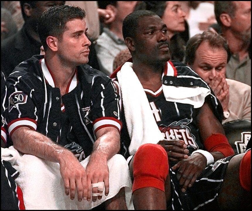 Houston Rockets jersey history No. 12 - Matt Maloney (1996-99)