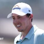 Fitzpatrick's wild birdie and superb 63 puts him in Heritage lead