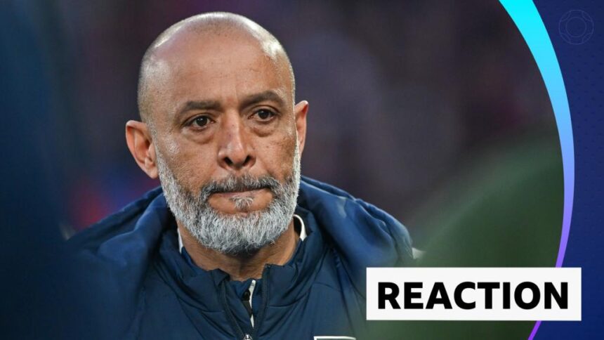 'It will go all the way' - Nuno on relegation battle after draw at Palace