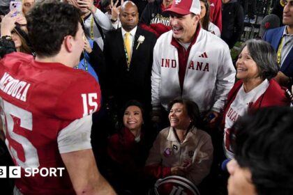 How mum inspired 'goofy' Mendoza to brink of NFL stardom