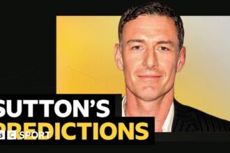Sutton's predictions - midweek games including Burnley v Man City