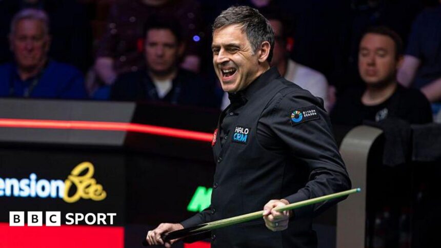 O'Sullivan in charge against China's He at Crucible