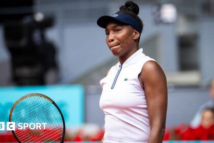 Venus Williams loses 10th straight singles match