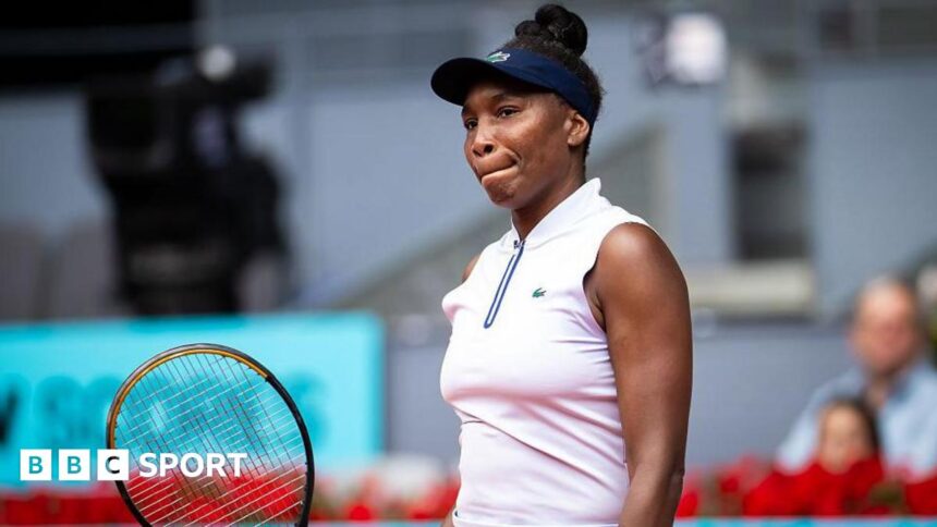 Venus Williams loses 10th straight singles match