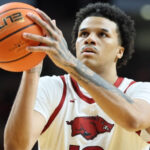 Arkansas forward Malique Ewin plans to enter transfer portal