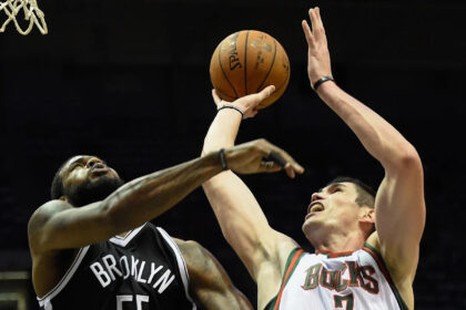 Brooklyn Nets jersey history No. 55 - Earl Clark (2015)