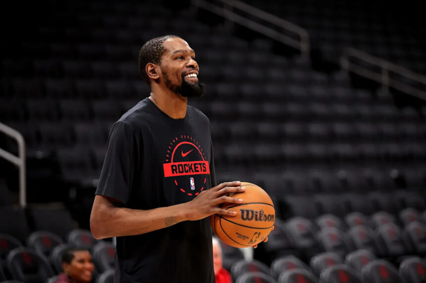 Kevin Durant rejoins Houston’s starting lineup for Game 2 at Lakers