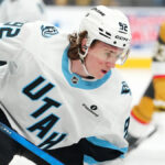 Logan Cooley scores late as the Mammoth beat the Golden Knights 3-2 to even playoffs series