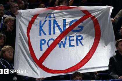 Leicester fans demand change as Rowett urges action after relegation