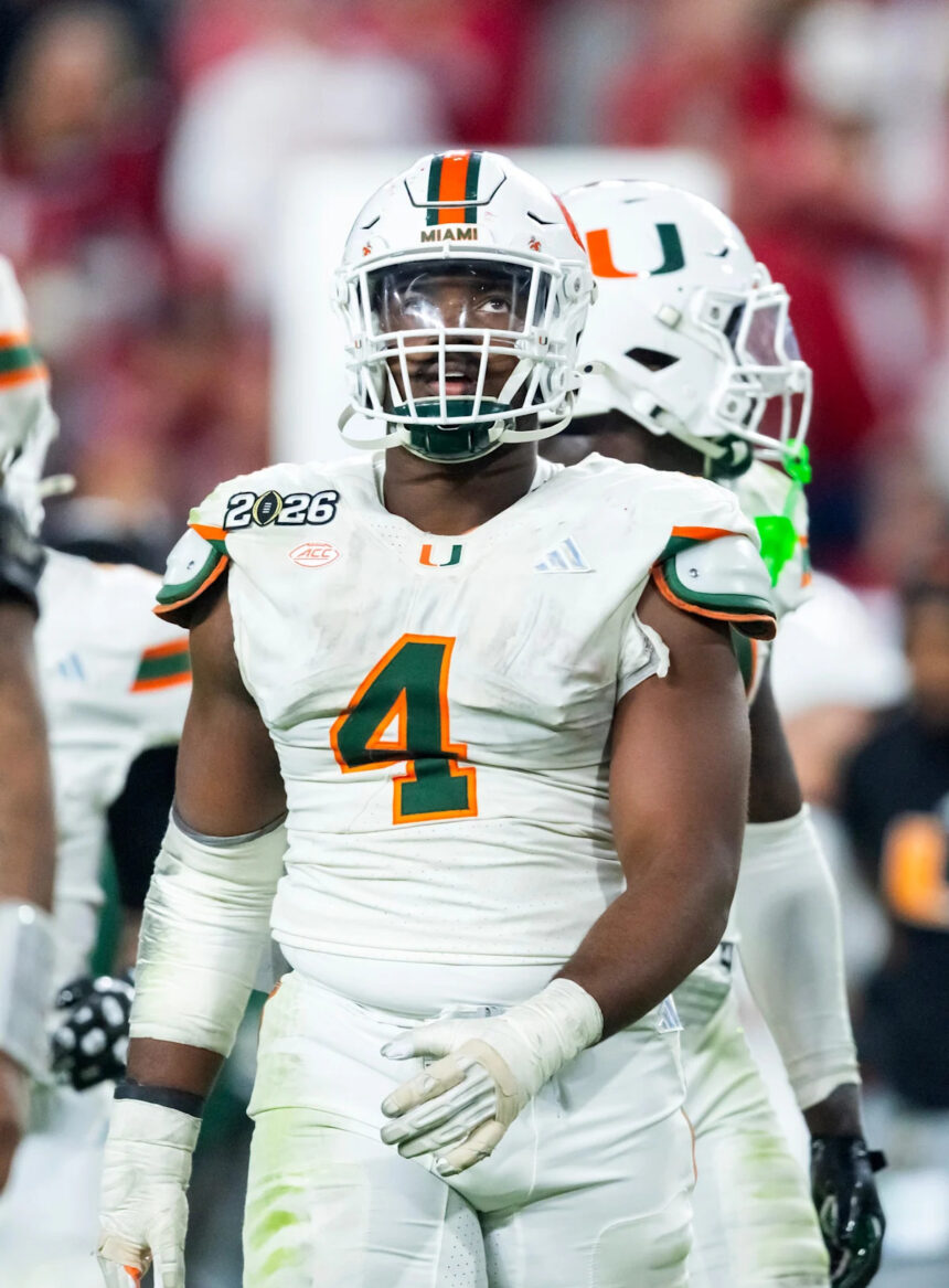 Defensive line rankings for the 2026 NFL Draft