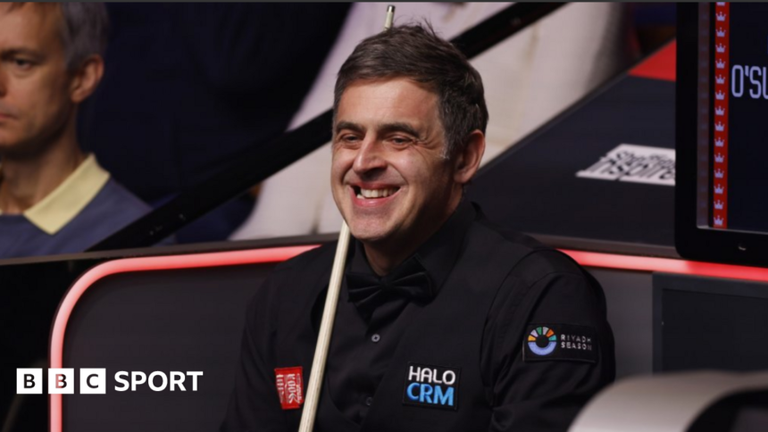 O'Sullivan's 'rolling the dice' cue gamble pays off