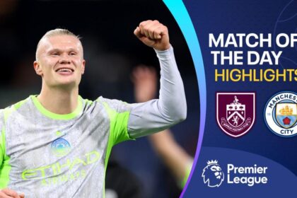 Man City move top with win as Burnley relegation confirmed