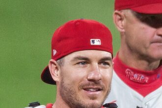 Phillies C J.T. Realmuto (back) placed on 10-day injured list