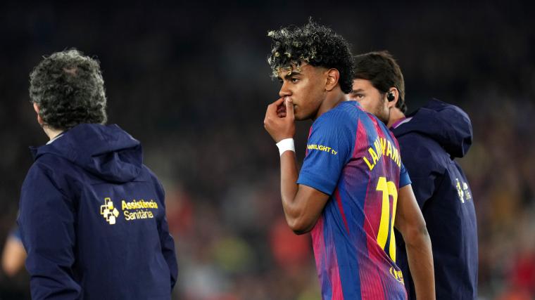 Lamine Yamal injury update: Latest news as Spain star has World Cup worry after taking Barcelona pen