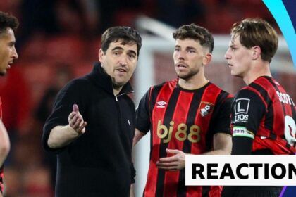 Iraola frustrated after Leeds' equaliser was not ruled out for offside