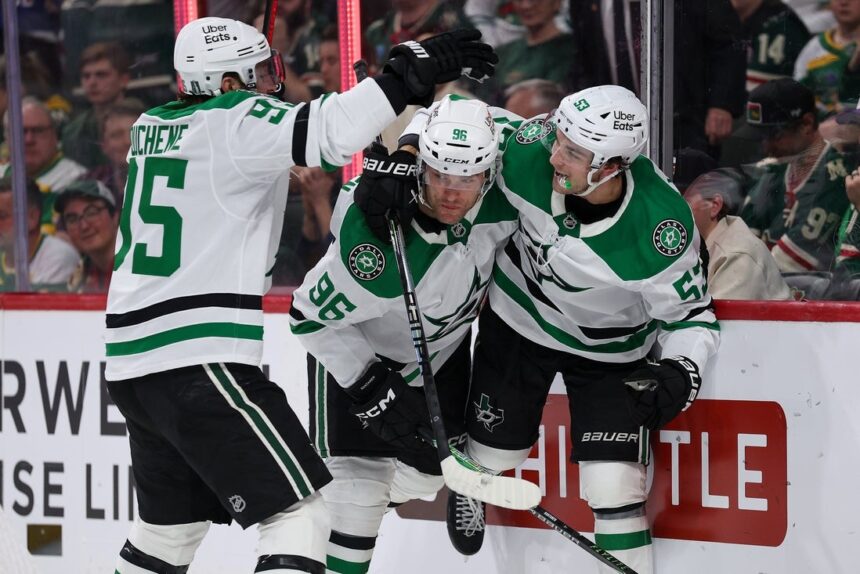 NHL roundup: Stars top Wild in double OT to take 2-1 series lead