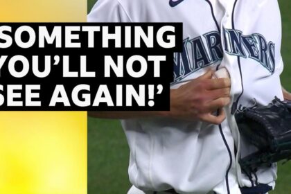 'In his shirt!?' - Pitcher takes 108mph catch with his jersey