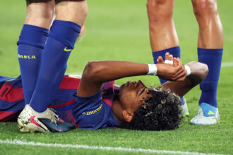 Barcelona's Lamine Yamal to miss rest of club season with hamstring injury, but should be ready for