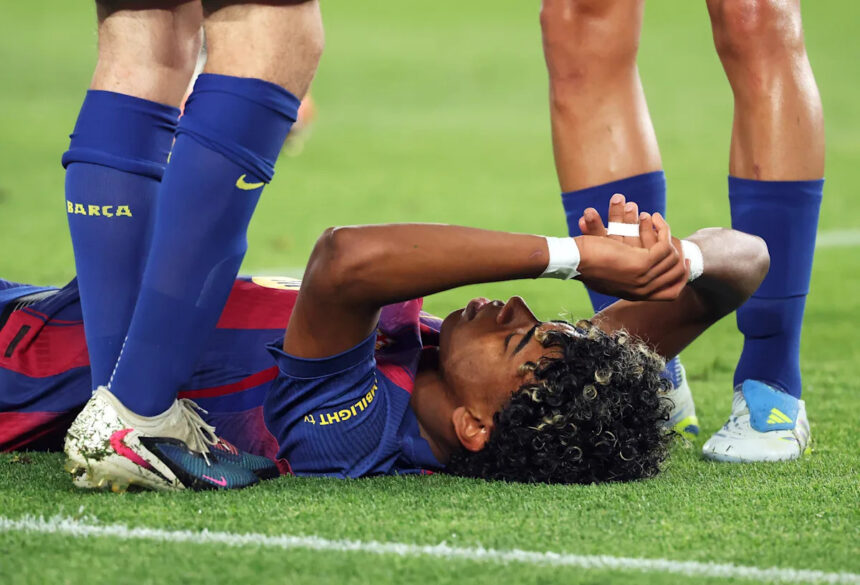 Barcelona's Lamine Yamal to miss rest of club season with hamstring injury, but should be ready for