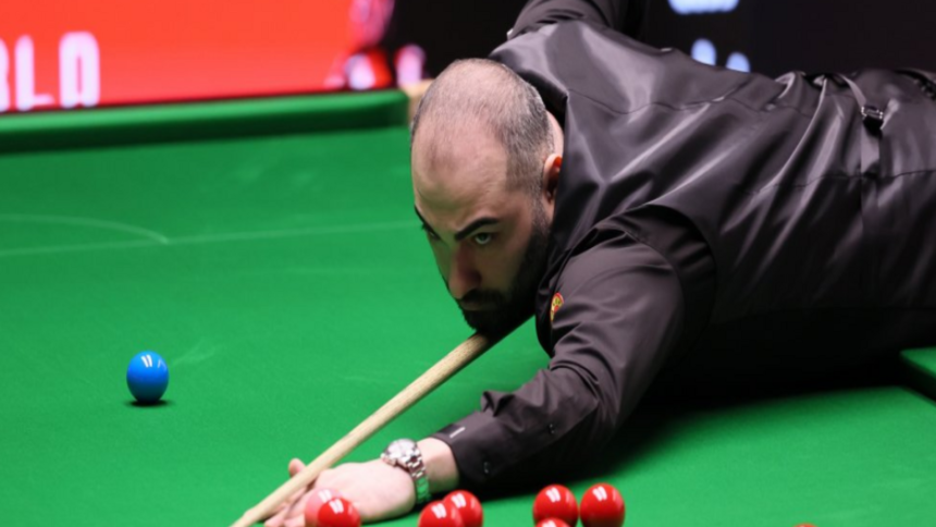 Vafaei first qualifier to win at Crucible in 2026