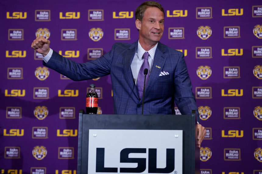 Lane Kiffin talks LSU offense as Tigers start to show progress