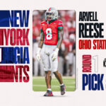 2026 NFL draft: New York Giants select Arvell Reese at No. 5 overall