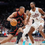 Barnes, Barrett each score 33 as Raptors beat Cavaliers 126-104 to cut series deficit to 2-1
