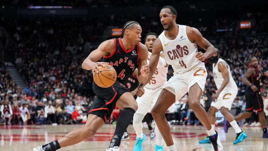 Barnes, Barrett each score 33 as Raptors beat Cavaliers 126-104 to cut series deficit to 2-1