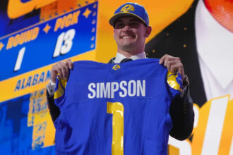 Rams select Alabama quarterback Ty Simpson with No. 13 pick in NFL draft