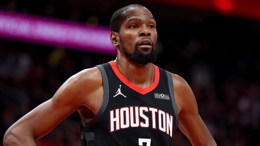 Kevin Durant expected to miss Game 4 as Rockets face elimination against LeBron James and Lakers: re