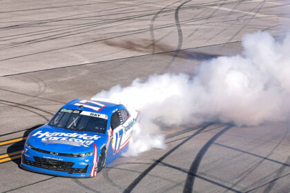 Corey Day wins NASCAR O'Reilly Series race at Talladega in April 2026