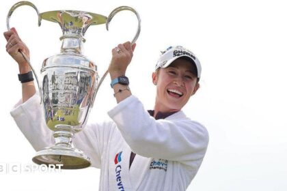 Korda returns to world number one with Chevron win