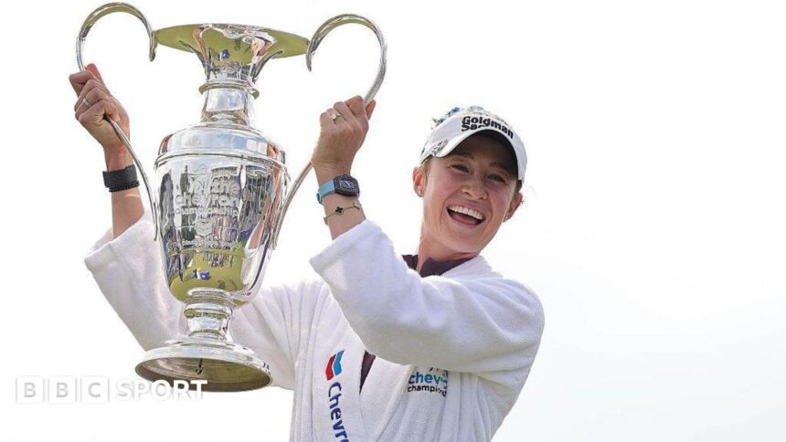 Korda returns to world number one with Chevron win