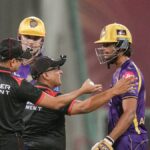 Angkrish Raghuvanshi fined after angry reaction to controversial LSG dismissal